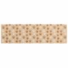 vidaXL Keitti&ouml;matto Beige tassut 150 x 45 cm 100% polyamidi