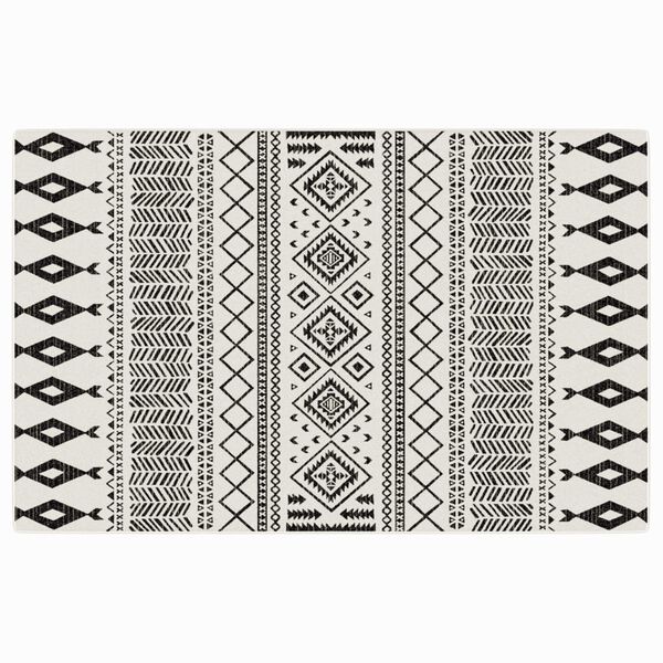 vidaXL Sis&auml;-/ulkomatto lyhyt nukka moniv&auml;rinen 190x300 cm