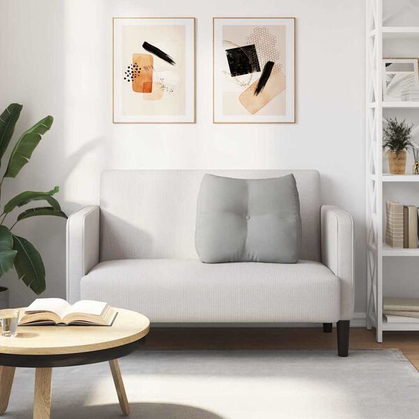 vidaXL Selk&auml;tyyny Pilviharmaa 60 x 24 x 50 cm kangas