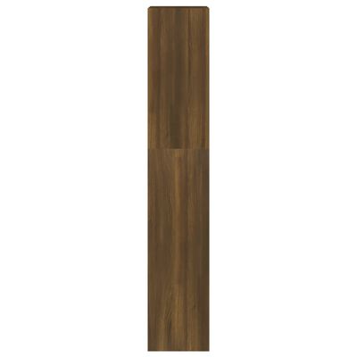 vidaXL Kirjahylly/tilanjakaja ruskea tammi 40x30x166 cm