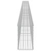 vidaXL Gabion-kivikori kansilla galvanoitu ter&auml;s 600x30x50 cm