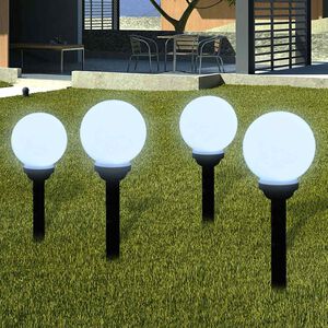 vidaXL Ulkolamput polulle 4 kpl LED 15 cm maapiikill&auml;