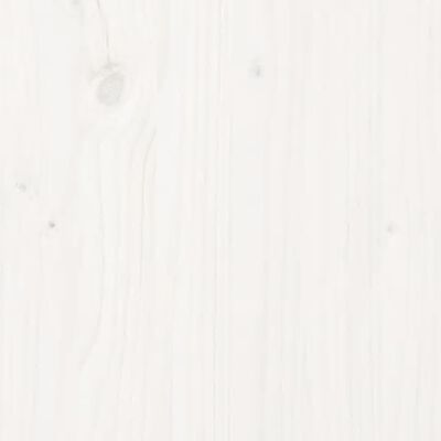vidaXL 7-osainen Puutarhasohvasarja valkoinen täysi mänty
