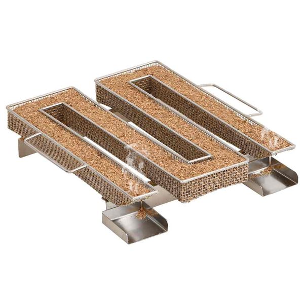 vidaXL Kylm&auml;savugeneraattori neli&ouml; 22,5 cm ruostumaton ter&auml;s