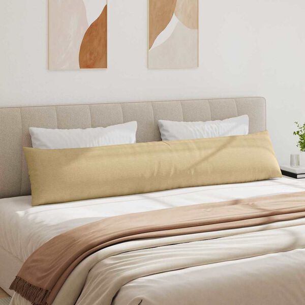 vidaXL Sohvatyynyt 2 pcs Harmaa vihreä 200 x 40 cm Korduroikangas