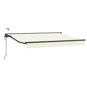 vidaXL S&auml;hk&ouml;k&auml;ytt&ouml;inen Vedett&auml;v&auml; Varjo 2,5 x 2 m