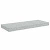 vidaXL Kelluvat sein&auml;hyllyt 4 kpl betoninharmaa 60x23,5x3,8 cm MDF