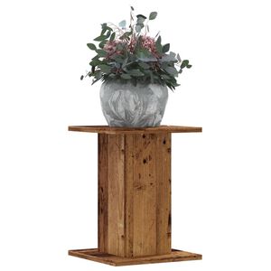 vidaXL Kasvitelineet 2 kpl vanha puu 30x30x40 cm tekninen puu