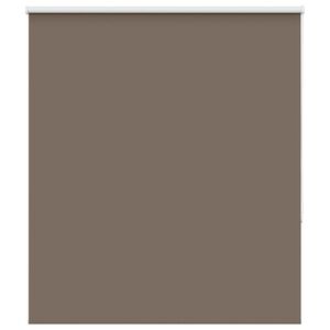 vidaXL Rullaverho, piment&auml;v&auml;, kahvinruskea, 135x175 cm, kangas, leveys 131,6 cm, polyesteri