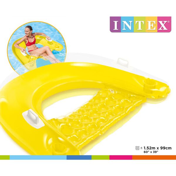 Intex Sit'n Float Täytettävä tuoli 152x99 cm