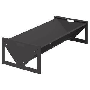 vidaXL El&auml;inten ruokintakaukalo Musta 108 x 50 x 28 cm 10 kg