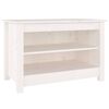vidaXL Kenk&auml;penkki valkoinen 70x38x45,5 cm t&auml;ysi m&auml;nty
