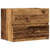 vidaXL Kylpyhuoneen kaappi vanha puu 60x38,5x45 cm tekninen puu