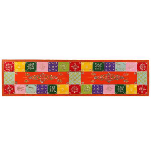 vidaXL TV-taso kiinte&auml; mangopuu k&auml;sinmaalattu