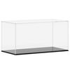 vidaXL Esittelylaatikko l&auml;pin&auml;kyv&auml; 24x12x11 cm akryyli