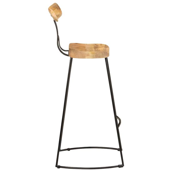 vidaXL Baarijakkarat 2 kpl 49x43x103 cm t&auml;ysi mangopuu