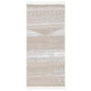 vidaXL Matto beige 100x200 cm puuvilla