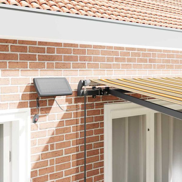 vidaXL Vetoutuva markiisi Moniv&auml;rinen 300 x 250 cm kangas