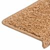 vidaXL Porrasmatot 20 kpl 65x21x4 cm Beige Suorakulmainen Reuna