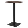 vidaXL Bistrop&ouml;yt&auml; tumma tuhka 70x70x107 cm