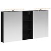 vidaXL Kylpyhuoneen kaappisetti 3 kpl 130 x 14,5 x 70 cm Tekninen puu