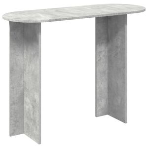 vidaXL Konsolip&ouml;yt&auml; Betoninharmaa 100 x 39,5 x 75 cm Tekninen puu