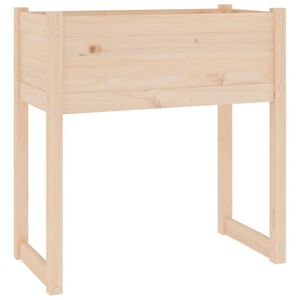 vidaXL Kukkalaatikko 78x40x81 cm t&auml;ysi m&auml;nty