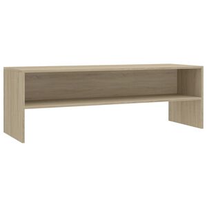 vidaXL TV-taso Sonoma tammi 120x40x40 cm tekninen puu