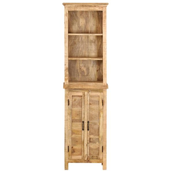 vidaXL Kirjahylly 50x30x180 cm kiinte&auml; mangopuu