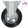 vidaXL 16 kpl kiinte&auml;t py&ouml;r&auml;t 160 mm