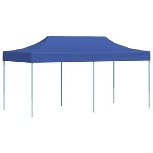 vidaXL Kokoontaitettava juhlateltta pop-up 3x6 m sininen