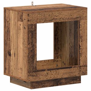 vidaXL Sivup&ouml;yt&auml; Vanha puu 60 x 40 x 65 cm Tekninen puu