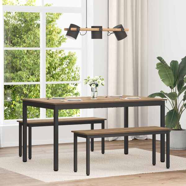 vidaXL Ruokap&ouml;yd&auml;t METALLI