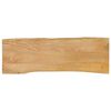 vidaXL P&ouml;yt&auml;levy 110x40x2,5 cm el&auml;v&auml; reuna t&auml;ysi mangopuu