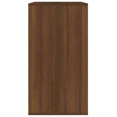 vidaXL Kosmetiikkakaappi ruskea tammi 80x40x75 cm tekninen puu
