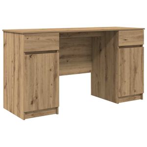 vidaXL P&ouml;yt&auml; artesaani tammi Tekninen puu 140 x 49 x 76 cm