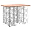 vidaXL Puutarhap&ouml;yt&auml; gabionkuvio 100x70x72 cm t&auml;yspuu Douglas
