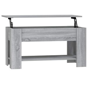 vidaXL Sohvap&ouml;yt&auml; harmaa Sonoma 101x49x52 cm tekninen puu