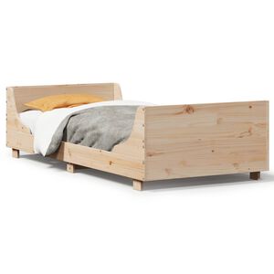 vidaXL S&auml;ngynrunko ilman patjaa 75x190 cm t&auml;ysi m&auml;nty