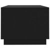 vidaXL Sohvapöytä musta 102x55x43 cm lastulevy