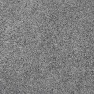 vidaXL Uima-altaan aluskangas harmaa Ø244 cm polyesteri geotekstiili