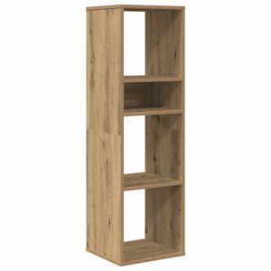 vidaXL Kirjahylly artesaani tammi 34x31x112 cm tekninen puu