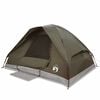 vidaXL Camping Teltta Dome 4-hengen ruskea vedenpit&auml;v&auml;