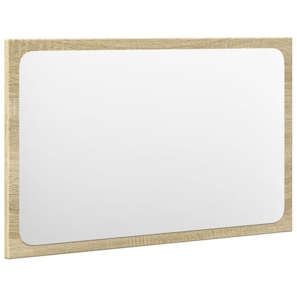 vidaXL 3-osainen Kylpyhuonekalustesarja Sonoma-tammi tekninen puu