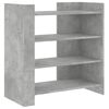 vidaXL Senkki betoninharmaa 73,5x35x75 cm tekninen puu