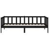 vidaXL Sohvas&auml;nky musta 90x190 cm t&auml;ysi m&auml;nty