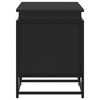vidaXL S&auml;ilytyslaatikko kannella musta 100x40x51,5 cm tekninen puu