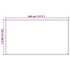vidaXL Telttamatto 250x400 cm Antrasiitti