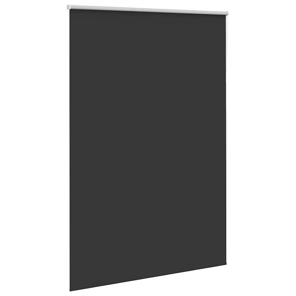 vidaXL Rullaverho Blackout Musta 165x210 cm Kankaan leveys 161,6 cm