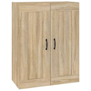 vidaXL Riippuva sein&auml;kaappi Sonoma-tammi 69,5x32,5x90 cm